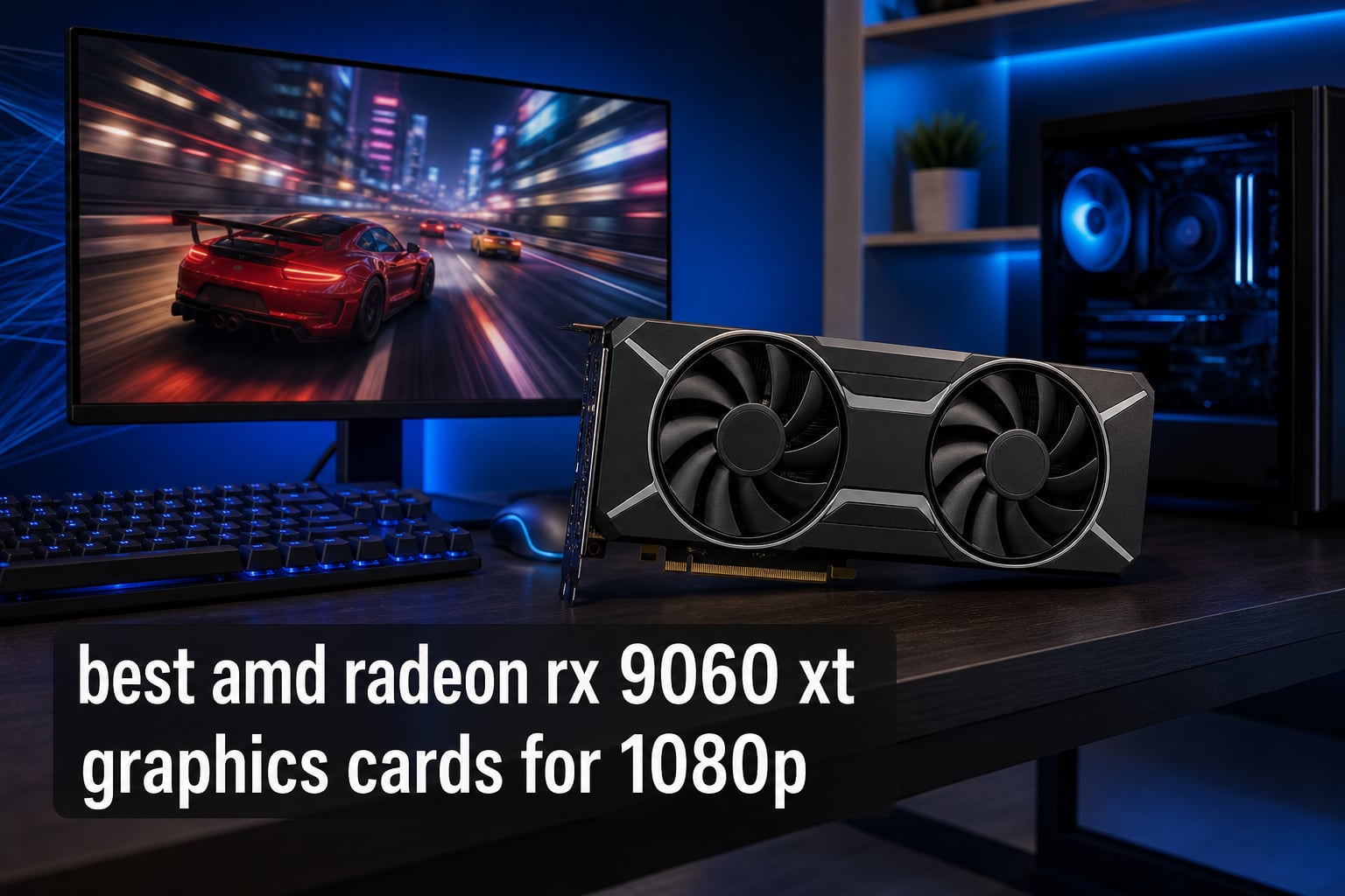 best amd radeon rx 9060 xt graphics cards for 1080p