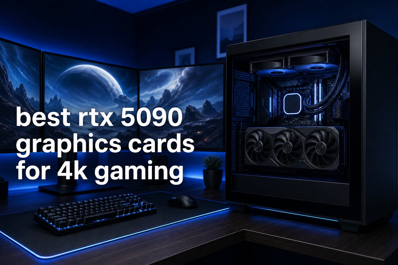 best rtx 5090 graphics cards for 4k gaming