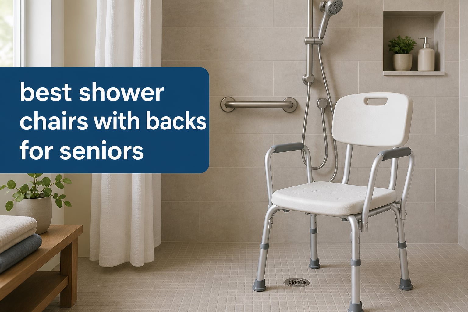 best shower chairs with backs for seniors