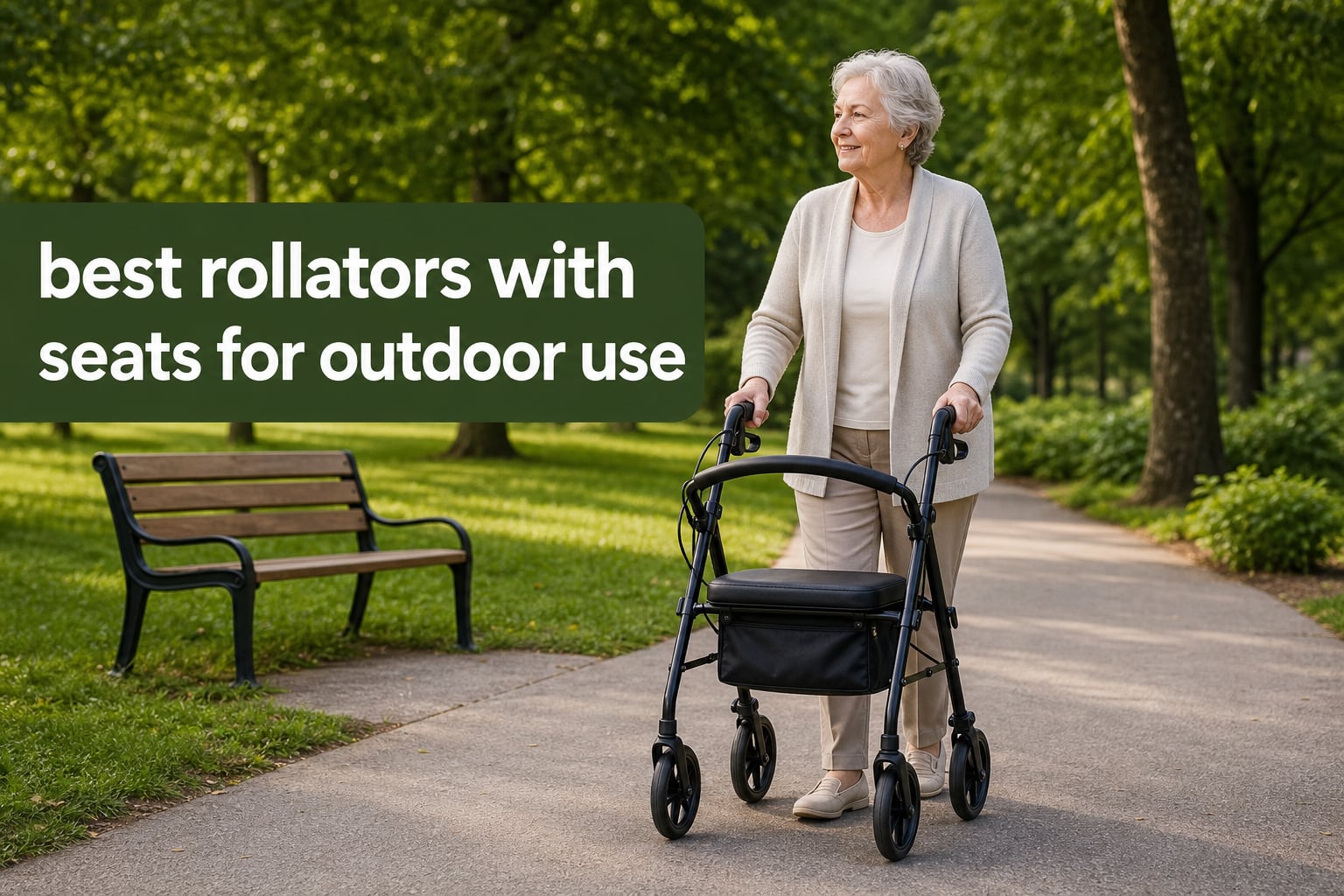 best rollators with seats for outdoor use