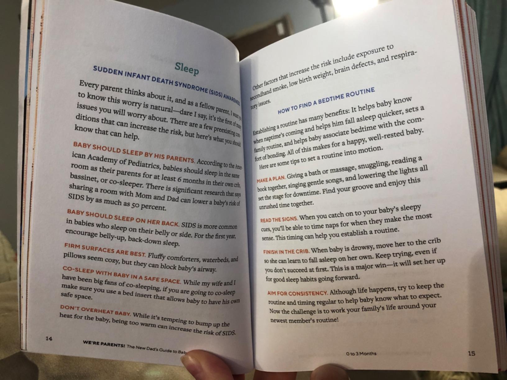 We're Parents! The First-Time Dad's Guide to Baby's First Year: Everything You Need to Know to Survive and Thrive Together customer photo 1