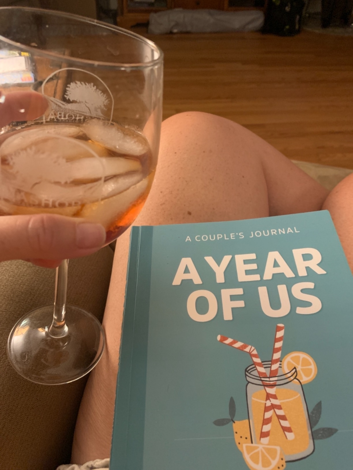 A Year of Us: A Couple's Journal: One Question a Day to Spark Fun and Meaningful Conversations (Question a Day Couple's Journal) customer photo 2