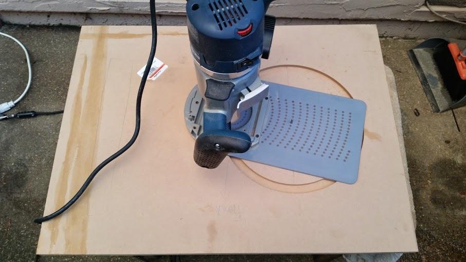 BOSCH Router 1617EVSPK 2.25 HP Combination Plunge- and Fixed-Base Woodworking Router customer photo 1