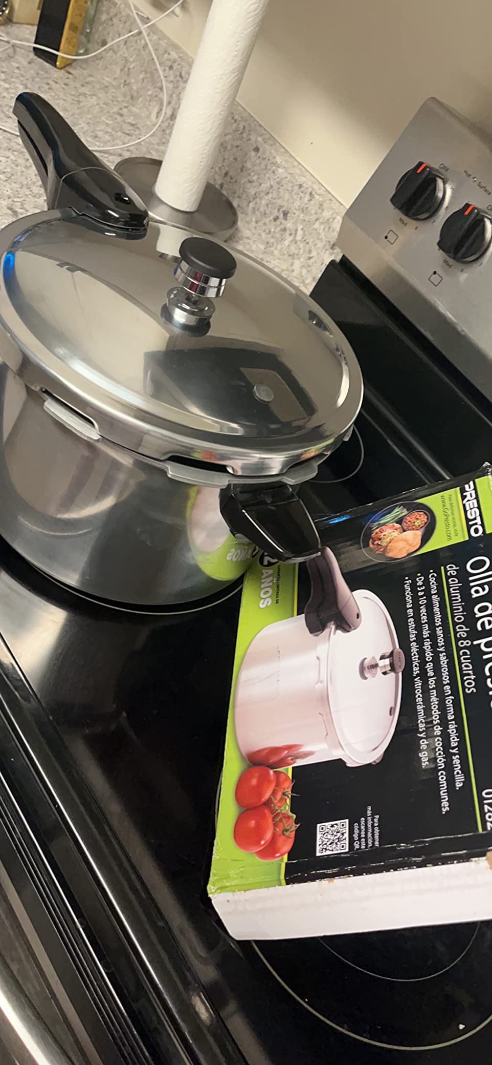 Presto 01282 8-Quart Aluminum Pressure Cooker customer photo 2