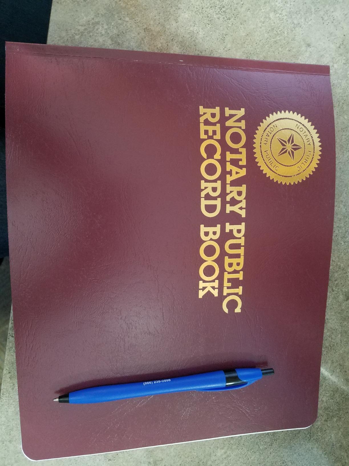Dome Notary Public Record Book customer photo 1