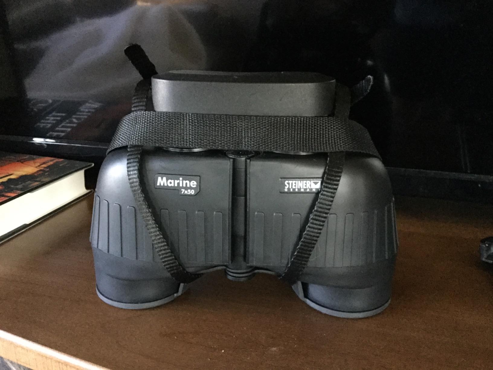 Steiner Marine Binoculars for Adults and Kids, 7x50 Binoculars for Bird Watching, Hunting, Outdoor Sports, Wildlife Sightseeing and Concerts - Quality Performance Water-Going Optics, Black customer photo 2