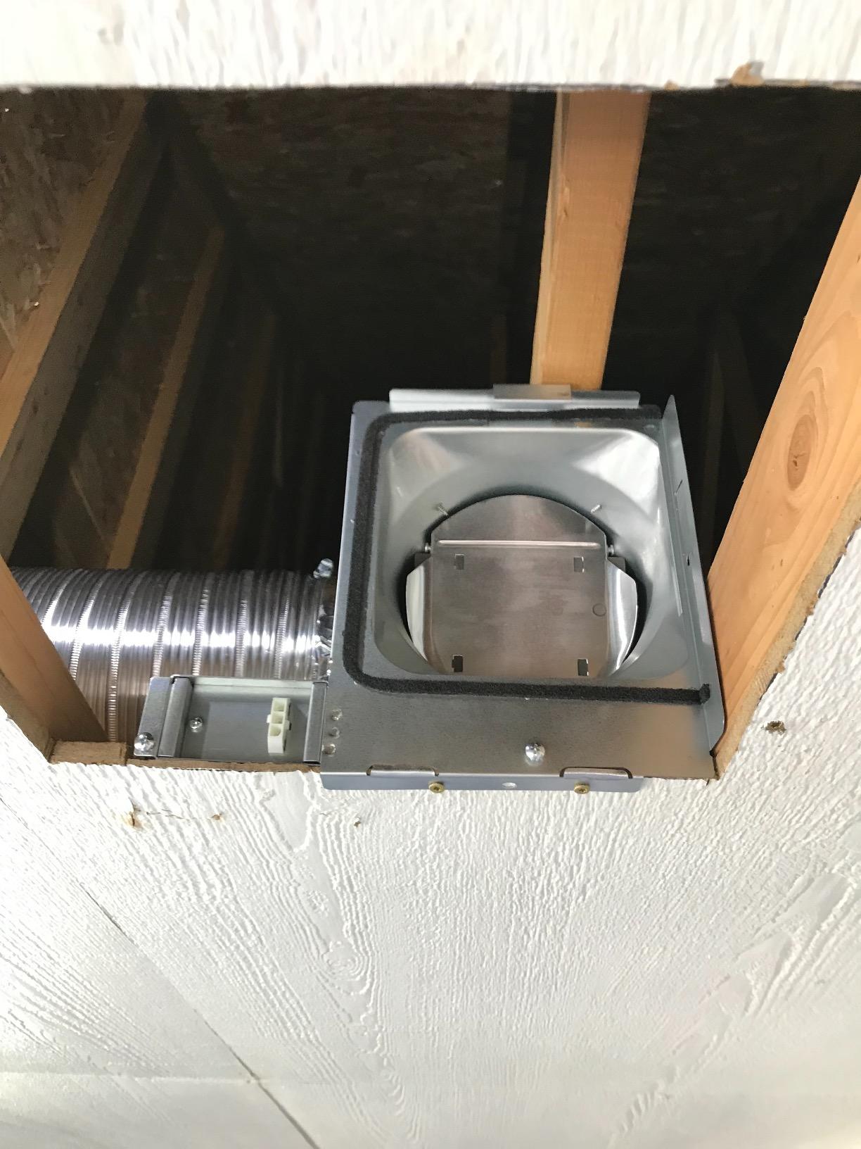 Panasonic WhisperCeiling Bathroom Exhaust Fan, 290 CFM, FV-30VQ3 | WhisperCeiling Bathroom Exhaust Fan, 290 CFM, Rust-Resistant Housing, Adjustable Mounting Bracket Up to 24 Inches customer photo 2