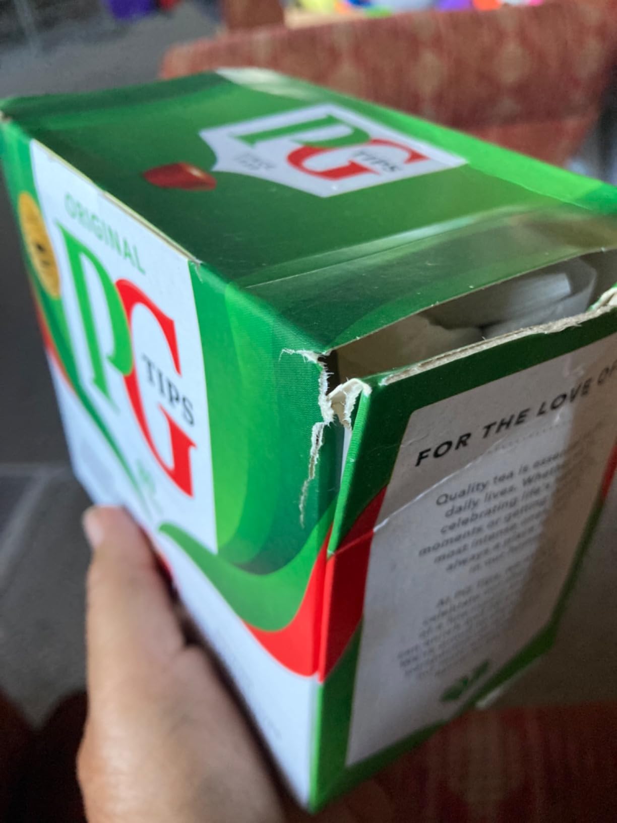 PG Tips Black Tea Bags Non-Pyramid, 80 Count (Pack of 1) customer photo 2