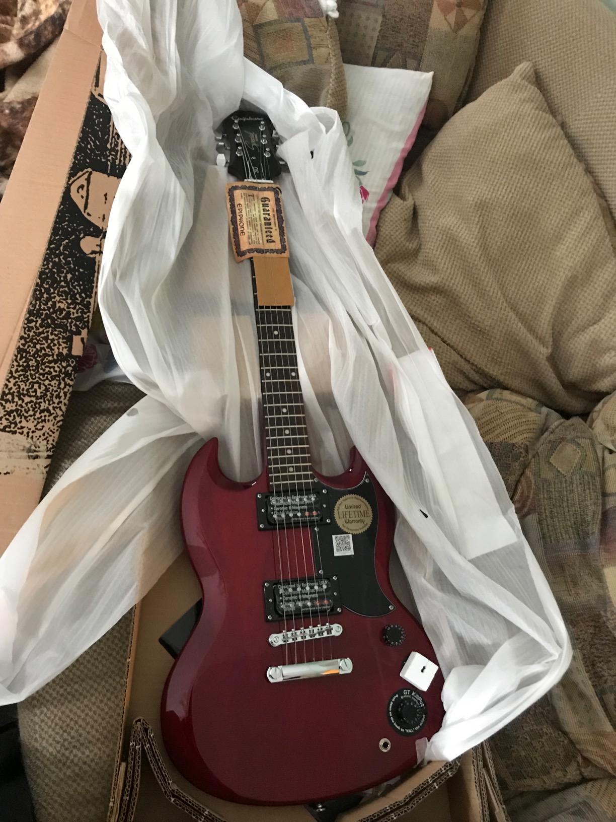 Epiphone SG Special Electric Guitar, Cherry customer photo 1