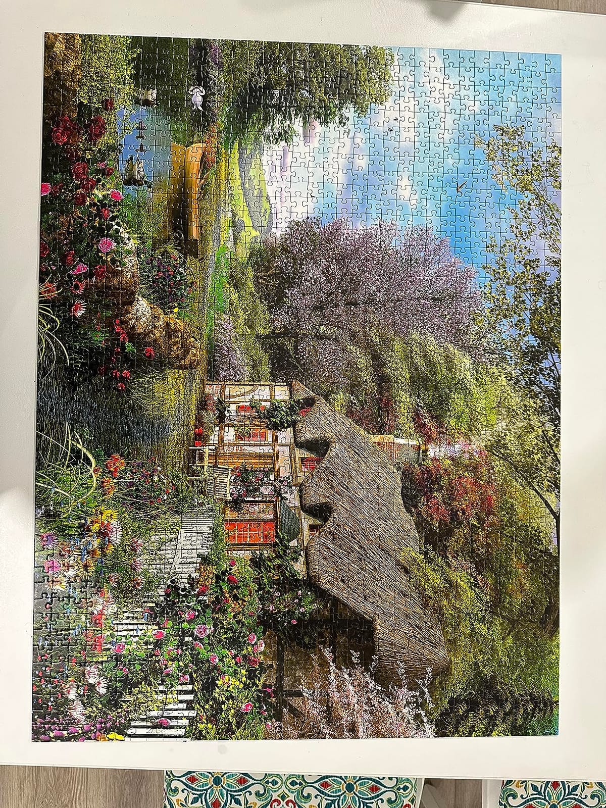Ravensburger Country Cottage 1500-Piece Jigsaw Puzzle customer photo 2