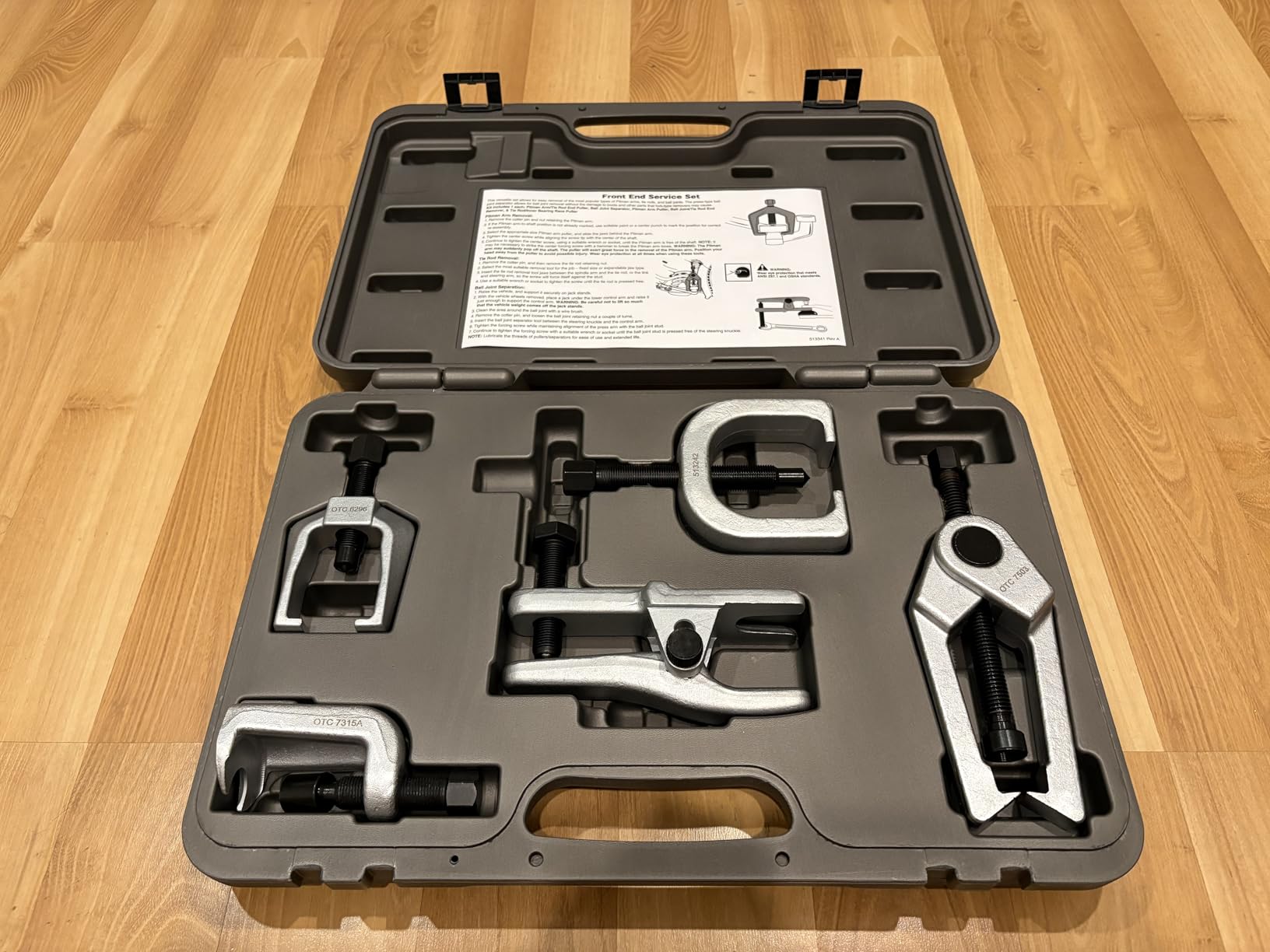 OTC 6295 Front End Service Set - 5-Piece, Includes Storage Case customer photo 1