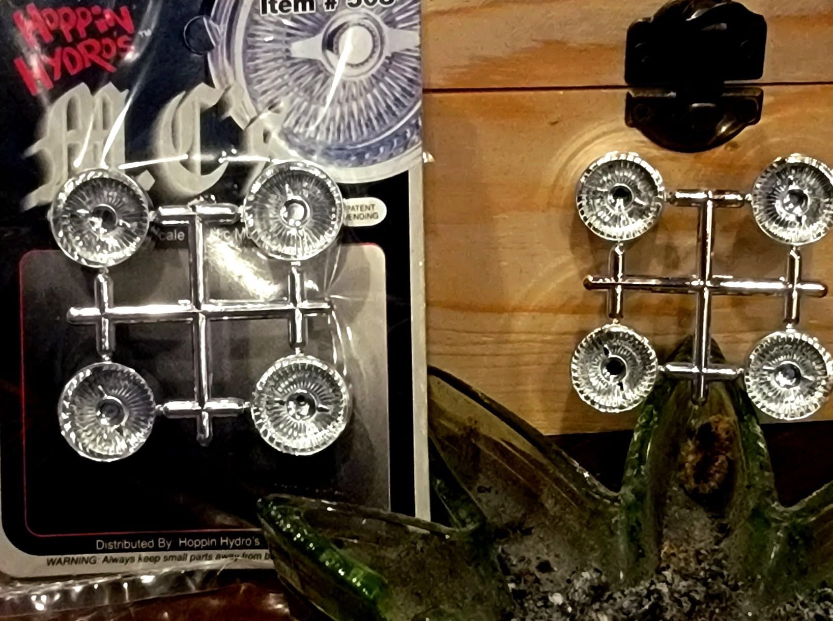1/24 1/25 Scale Chrome MC's McLean-Like Rims Wheels Hobby Model Cars customer photo 2