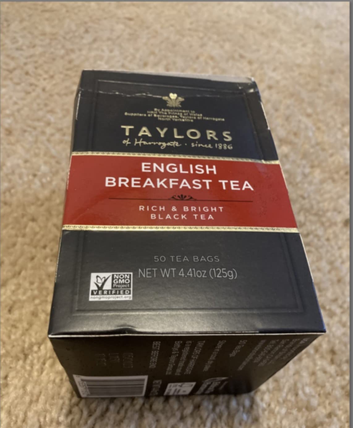 Taylors of Harrogate English Breakfast Black Tea, 50ct (Pack of 1) customer photo 2