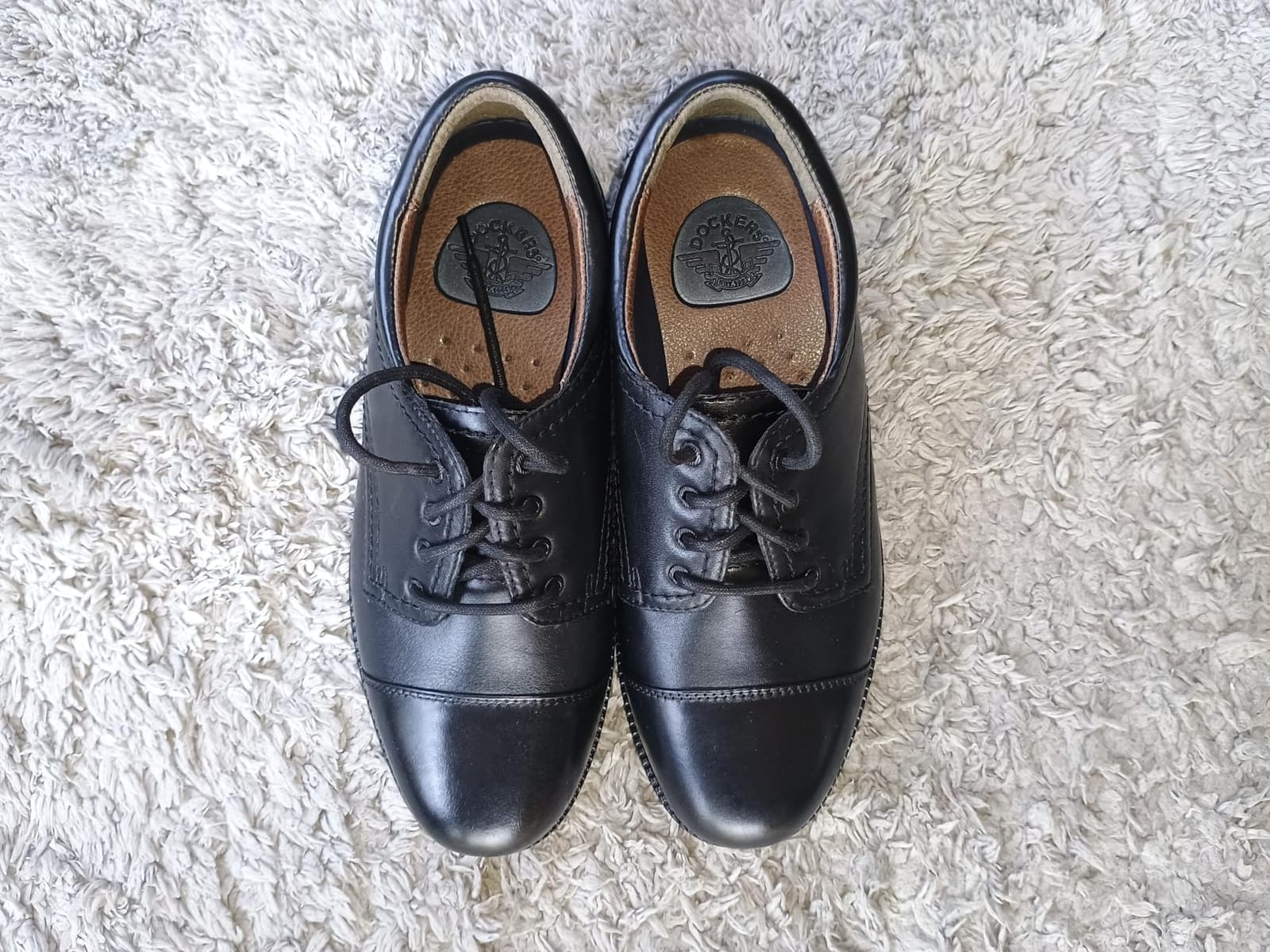 DOCKERS Mens Gordon Cap Toe Dress Oxford Shoes customer photo 1