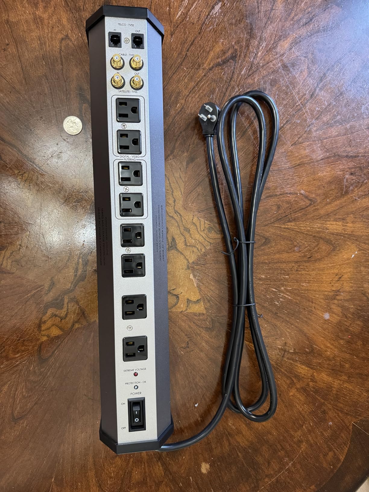 Furman PST-8D SMP EVS LiFT 15-Amp Aluminum Chassis 8-Outlet Isolated Outlet Banks Advanced Level Power Conditioning customer photo 2