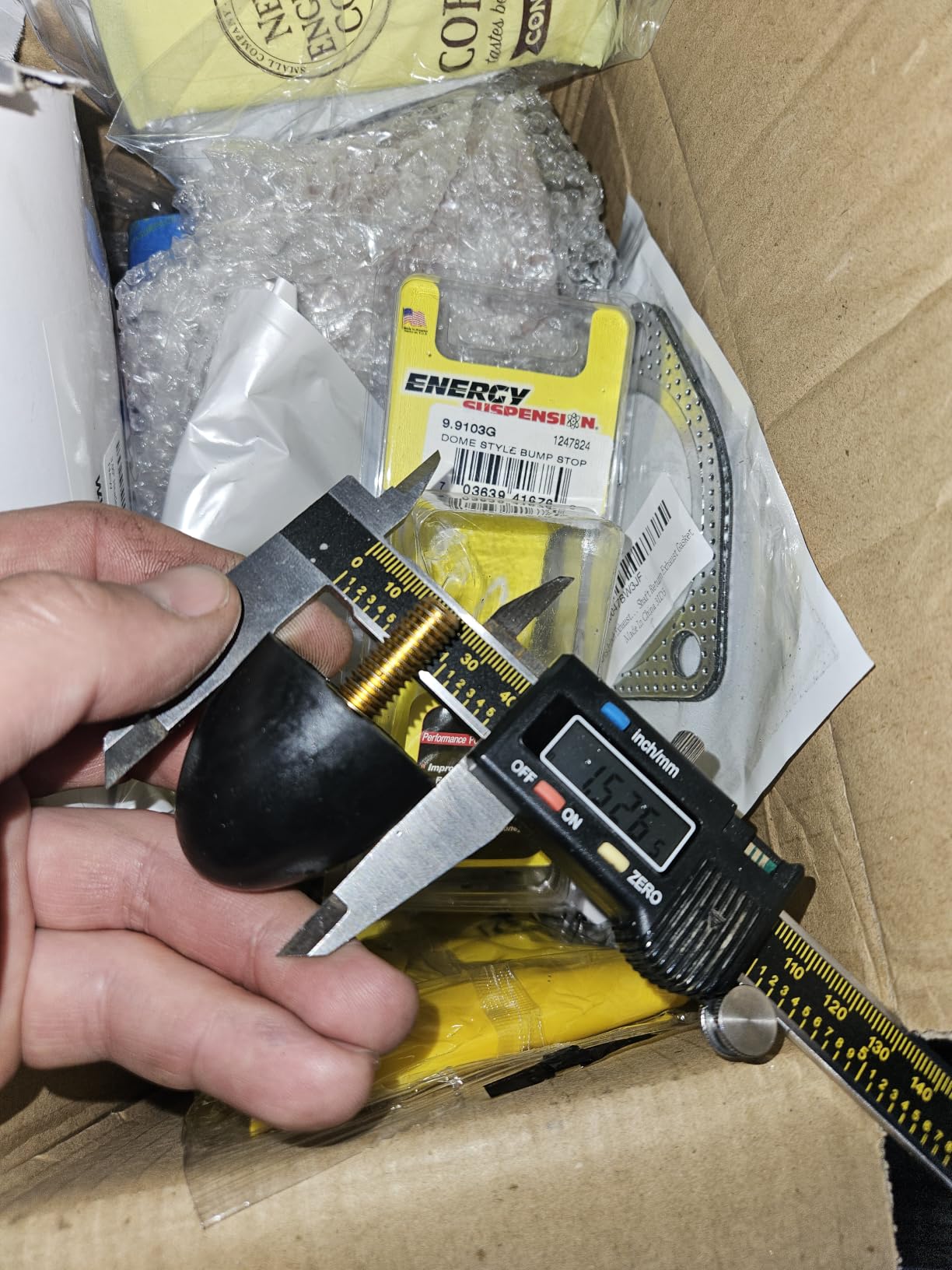 Energy Suspension- 9.9103G SM. GEN PURPOSE BUMP STOPS (2) customer photo 1
