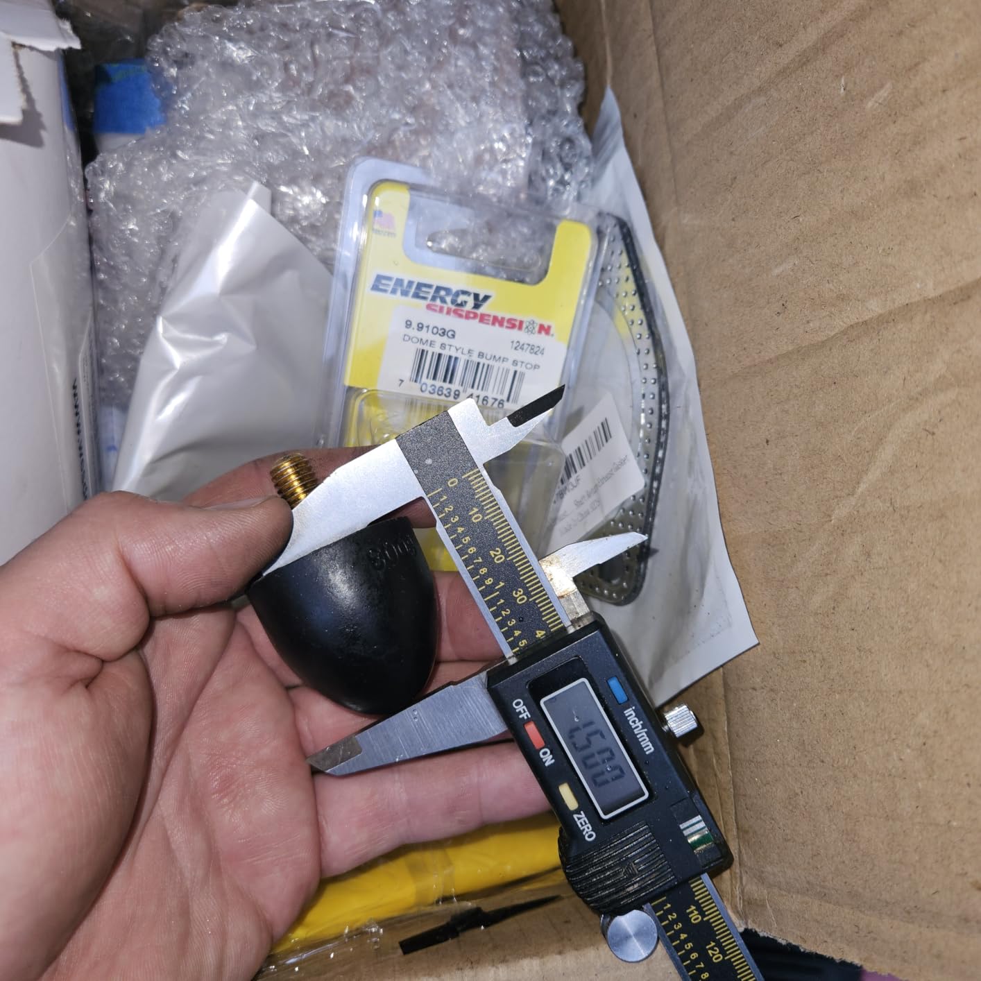 Energy Suspension- 9.9103G SM. GEN PURPOSE BUMP STOPS (2) customer photo 2