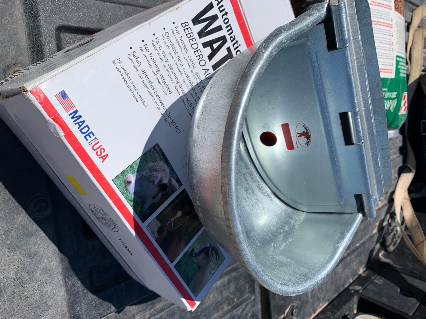 Little Giant Automatic Livestock Waterer | Epoxy Coated Automatic Stock Waterer for Horses, Cows and Hog | Auto Horse, Pig, and Cattle Drinker customer photo 1