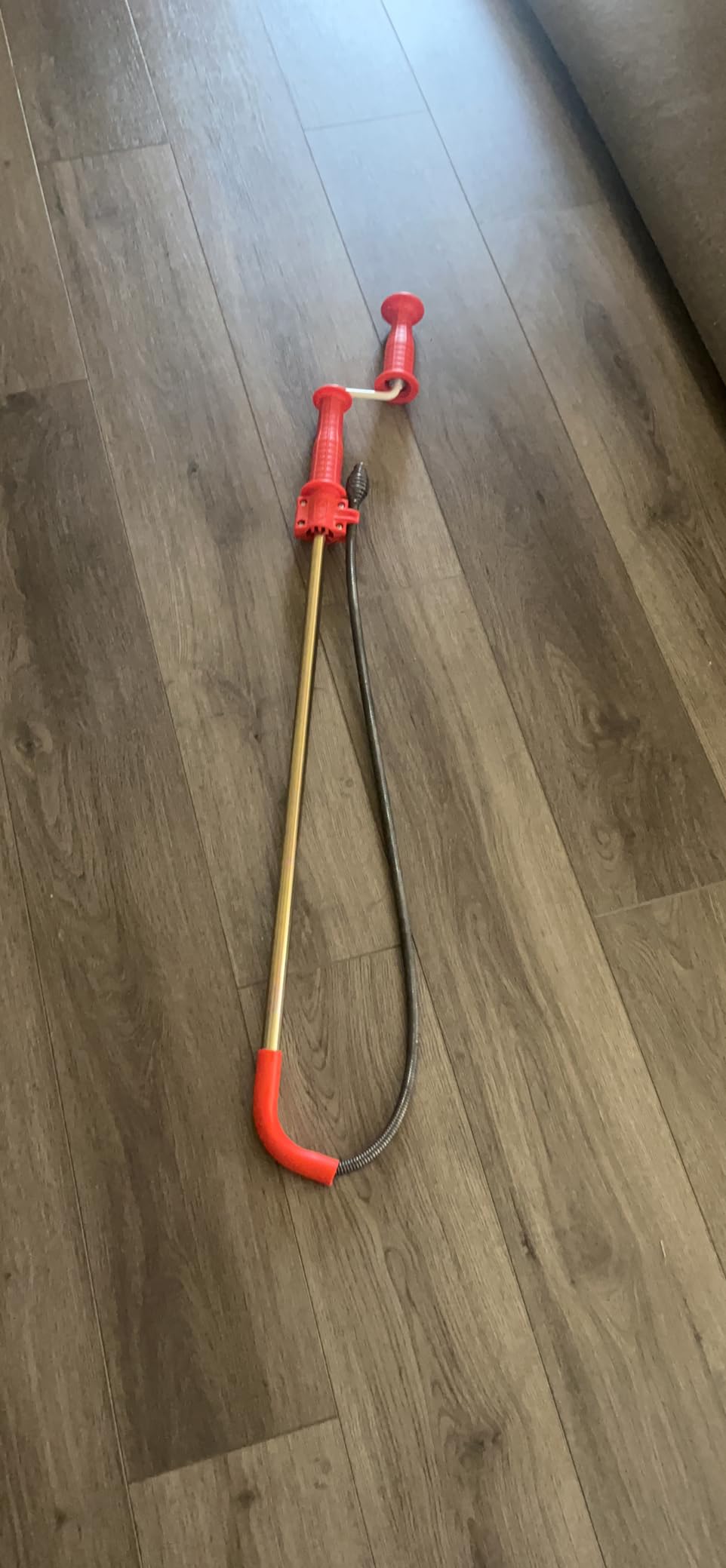 RIDGID 59787 Model K-3 Toilet Auger with Unclogging 3-Foot Snake and Bulb Head customer photo 1