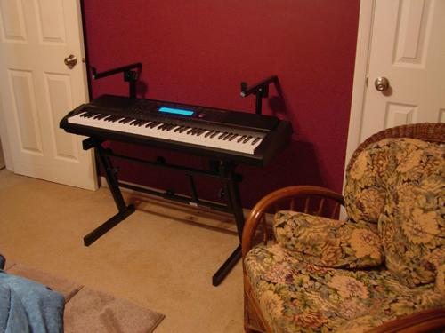 OnStage On-Stage KS7350 Pro Heavy-Duty Folding-Z Keyboard Stand, Black customer photo 2