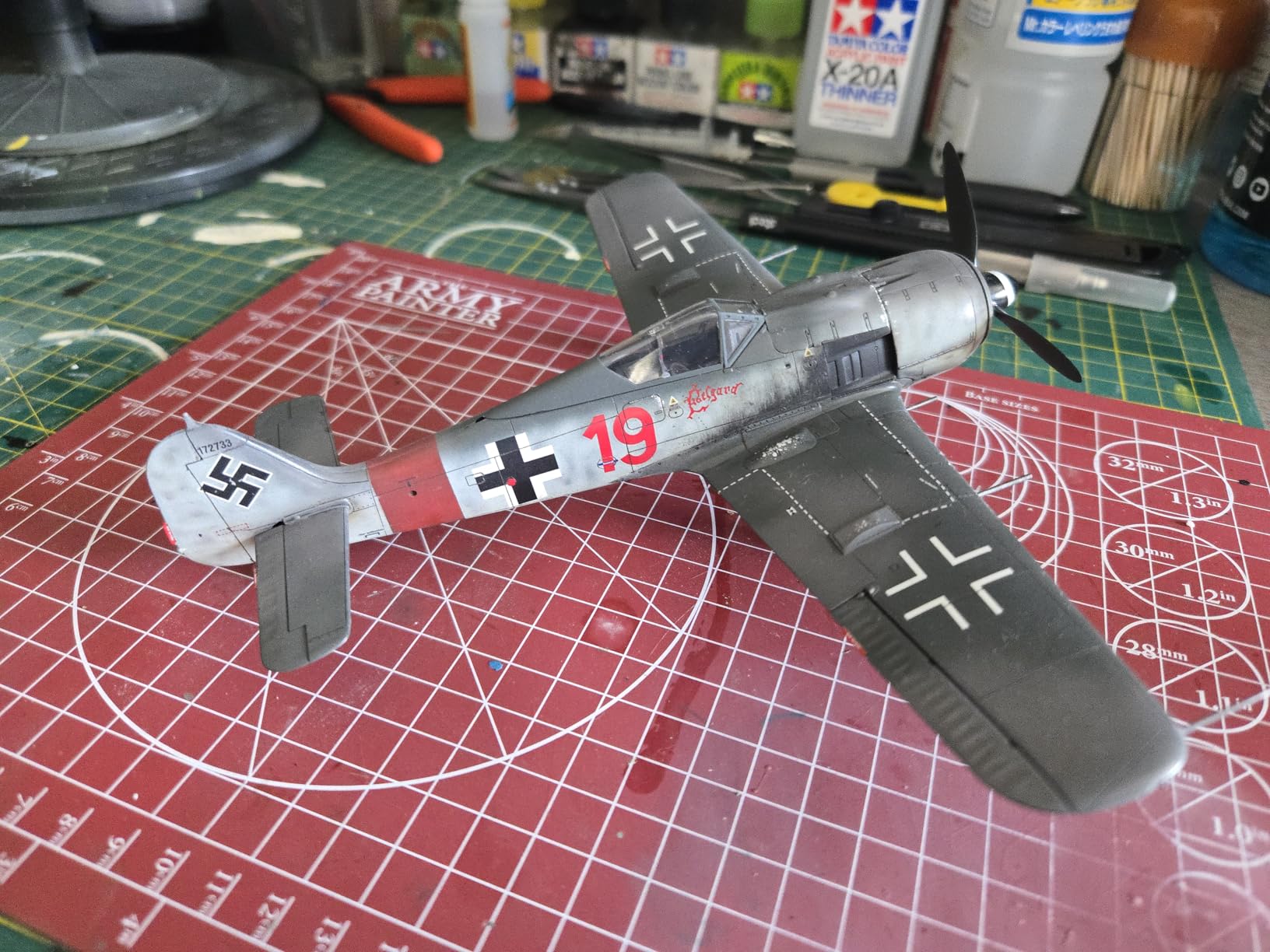 Tamiya 61095 1/48 Focke-Wulf FW190 A-8/A-8 R2 Plastic Model Airplane Kit customer photo 2