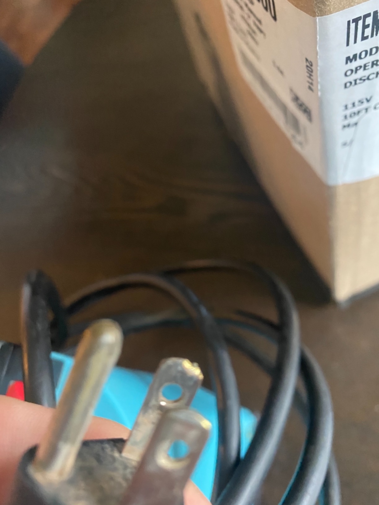 Little Giant 5-MSP 115-Volt, 1/6 HP, 1200 GPH Aluminum Manual Utility Pump, 10-Ft. Cord, Blue, 505000 customer photo 2