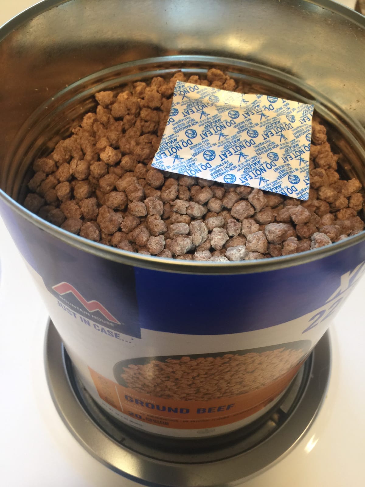 Mountain House Ground Beef #10 Can | Freeze Dried Survival & Emergency Food | Gluten-Free | 22 Servings customer photo 1