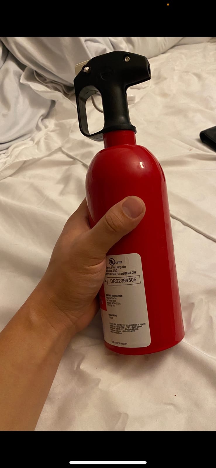 First Alert Fire Extinguisher, Automotive Use customer photo 2