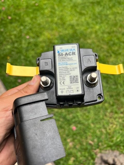 Blue Sea Systems Add-A-Battery Kit 120A Dual Circuit System, 7650 customer photo 1