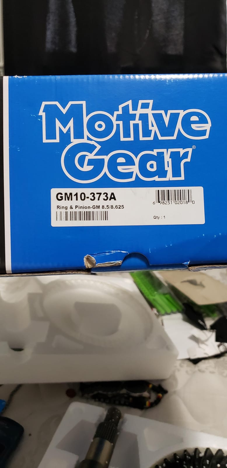 Motive Gear GM10-373A Differential Ring & Pinion Set, 3.73 Ratio, 30-Spline customer photo 1