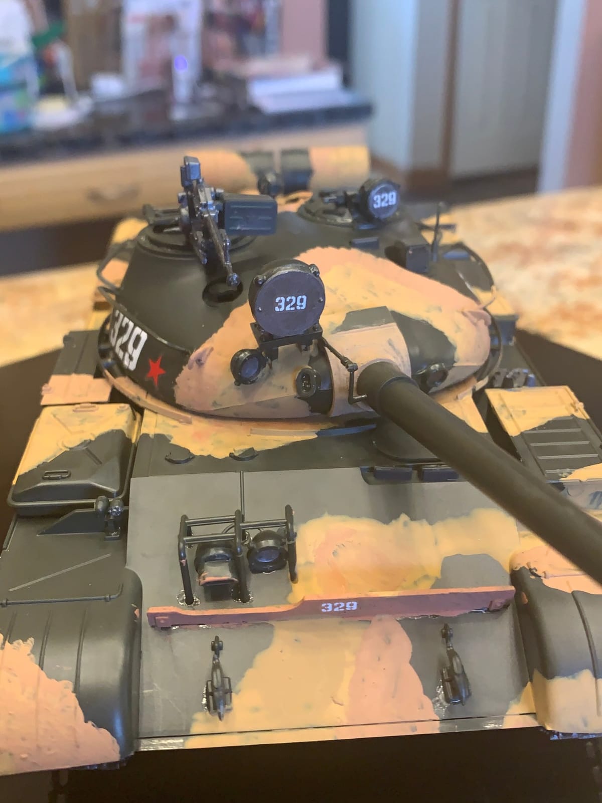 Tamiya Models Russian T-62 Tank Model Kit customer photo 1
