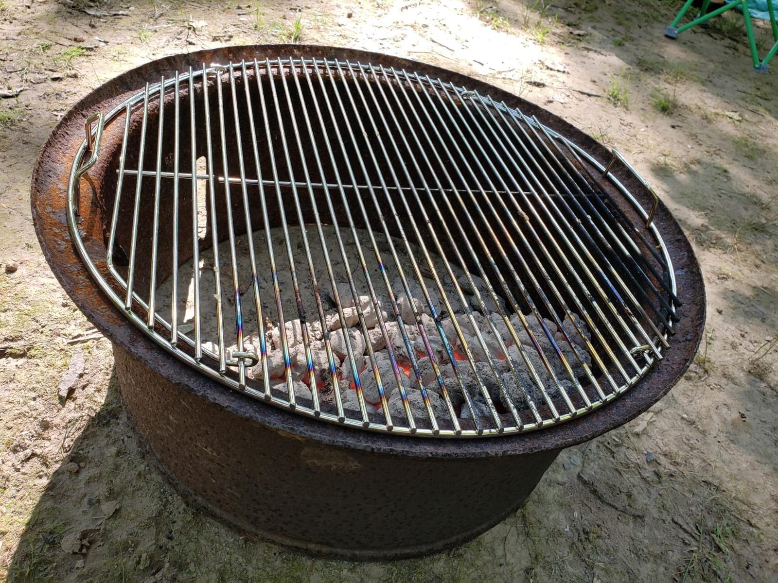 Weber Hinged Charcoal Cooking Grate for 22