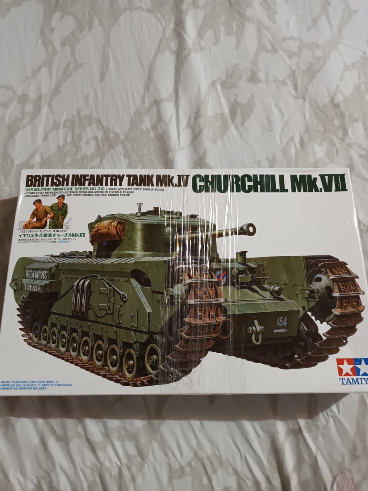 Tamiya America, Inc 1/35 British Churchill MKVII Tank, TAM35210 customer photo 1