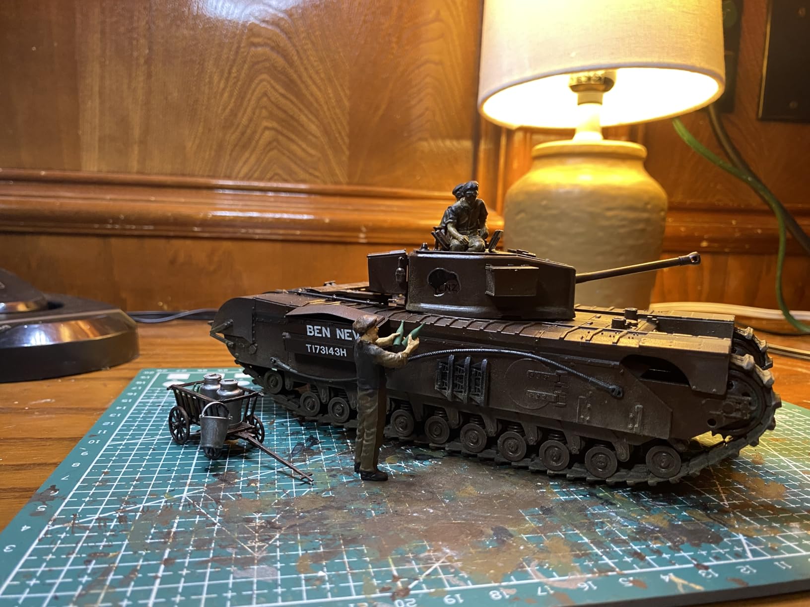 Tamiya America, Inc 1/35 British Churchill MKVII Tank, TAM35210 customer photo 2