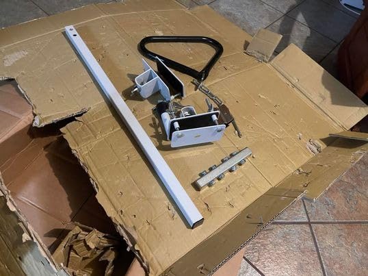 Lumex 2800GA Versa-Helper Trapeze Bar for Bed Mobility, Gray, Medical Assist Handle, Optional 2840GA Floor Stand (Sold Seperately) customer photo 2