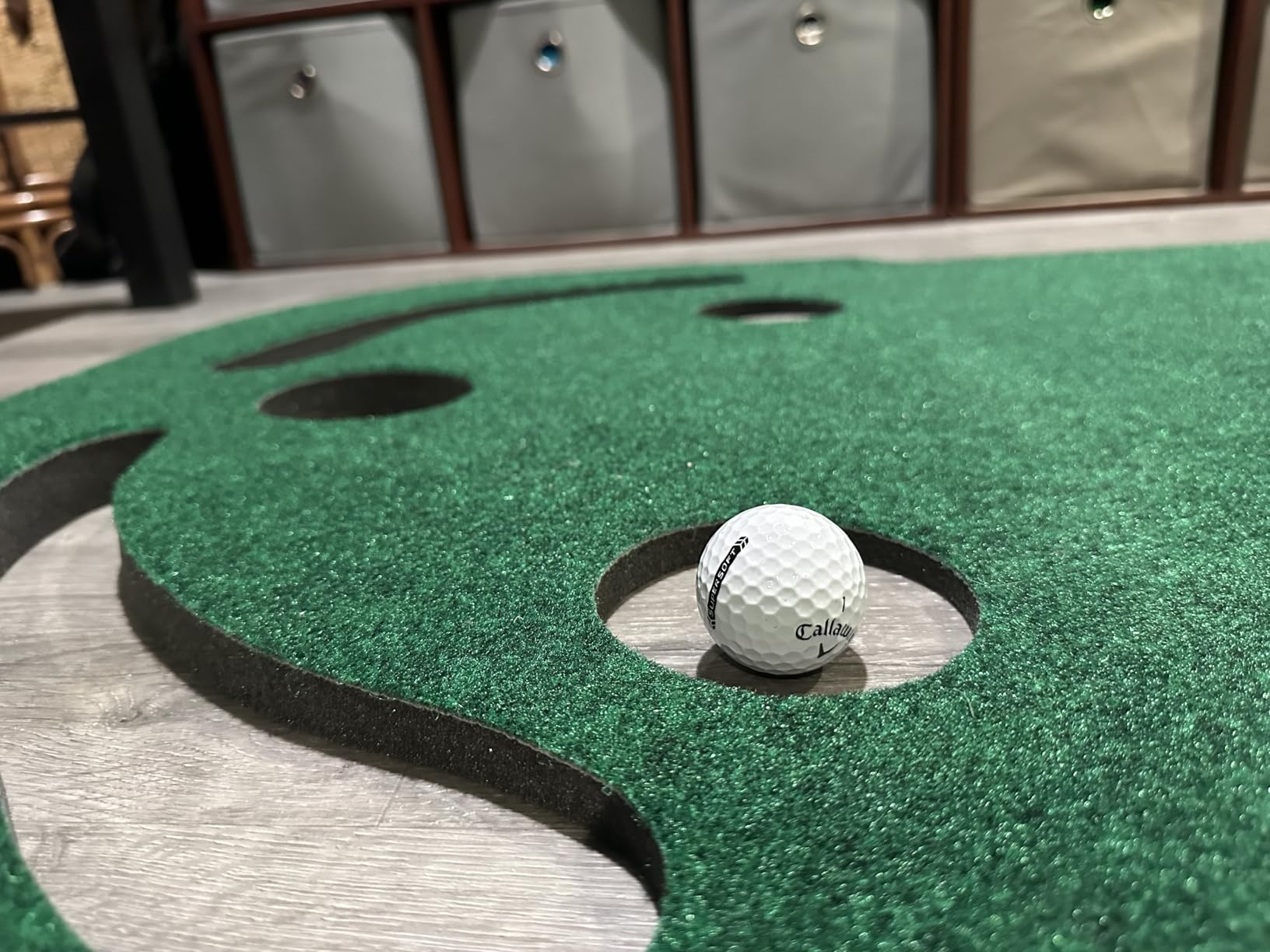 PUTT-A-BOUT Par Three Golf Putting Green (3' x 9') customer photo 1