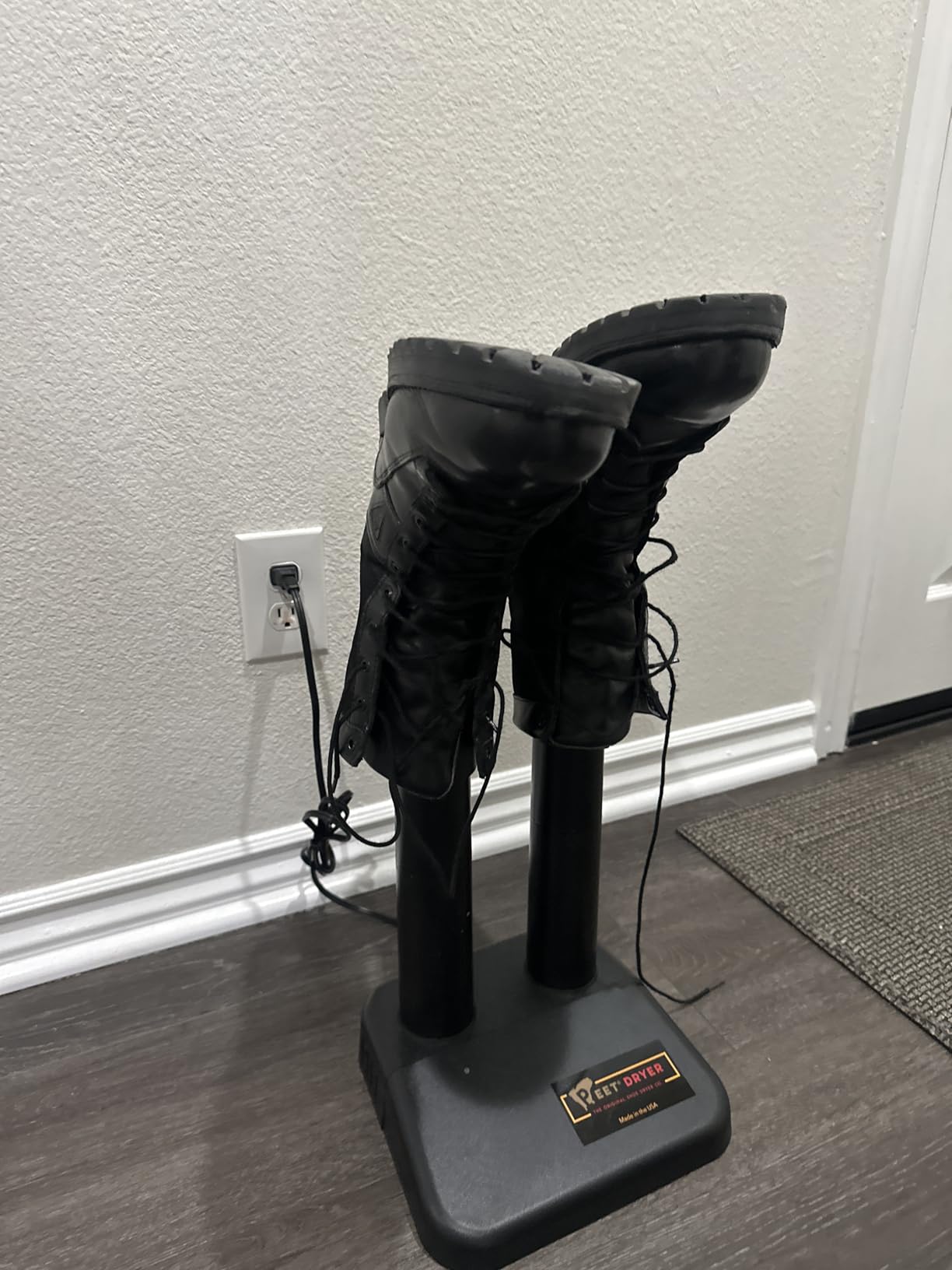 Original Dryer, Electric Shoe Dryer, Work Boots, Outdoor Gear, Athletic Gear, Silent, Energy-Efficient, Made in USA customer photo 2