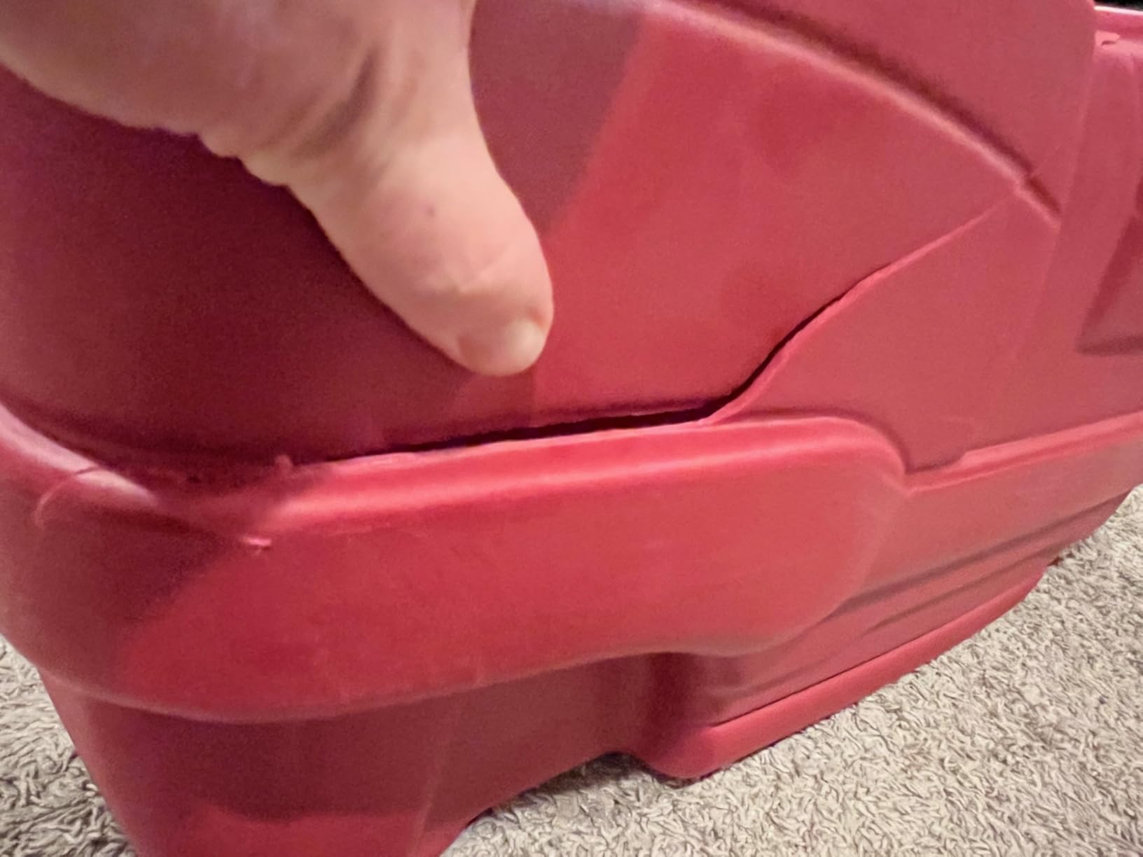 Step2 Neighborhood Wagon, Kids Ride On Toy, Stroller Substitute, Includes Seat Belts, Made of Durable Plastic, Max Weight 75 lbs., For Toddlers 1.5-5 Years Old, Red customer photo 2