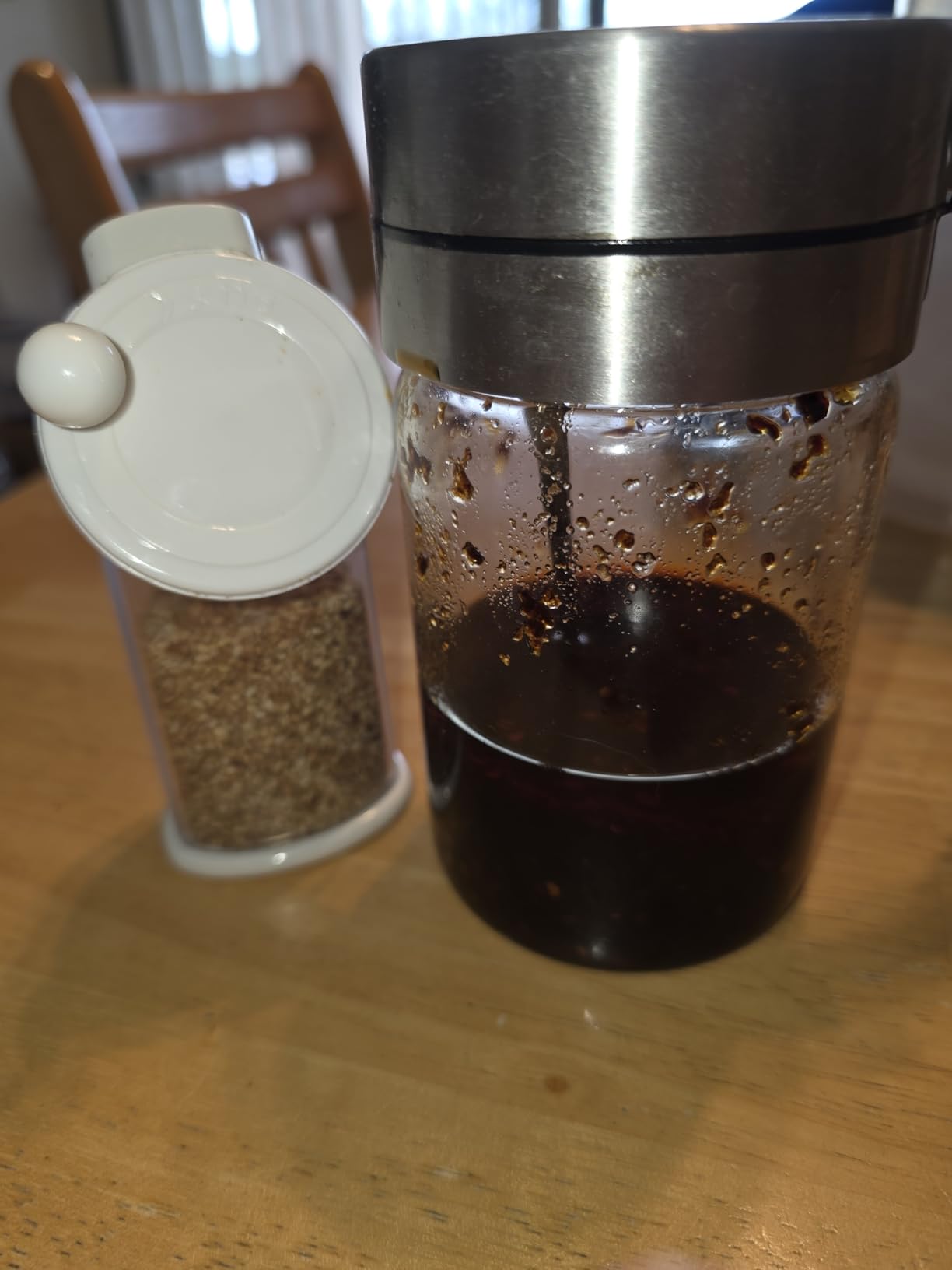 1 X New Asvell Plastic Sesame Grinder Made In Japan, White customer photo 2