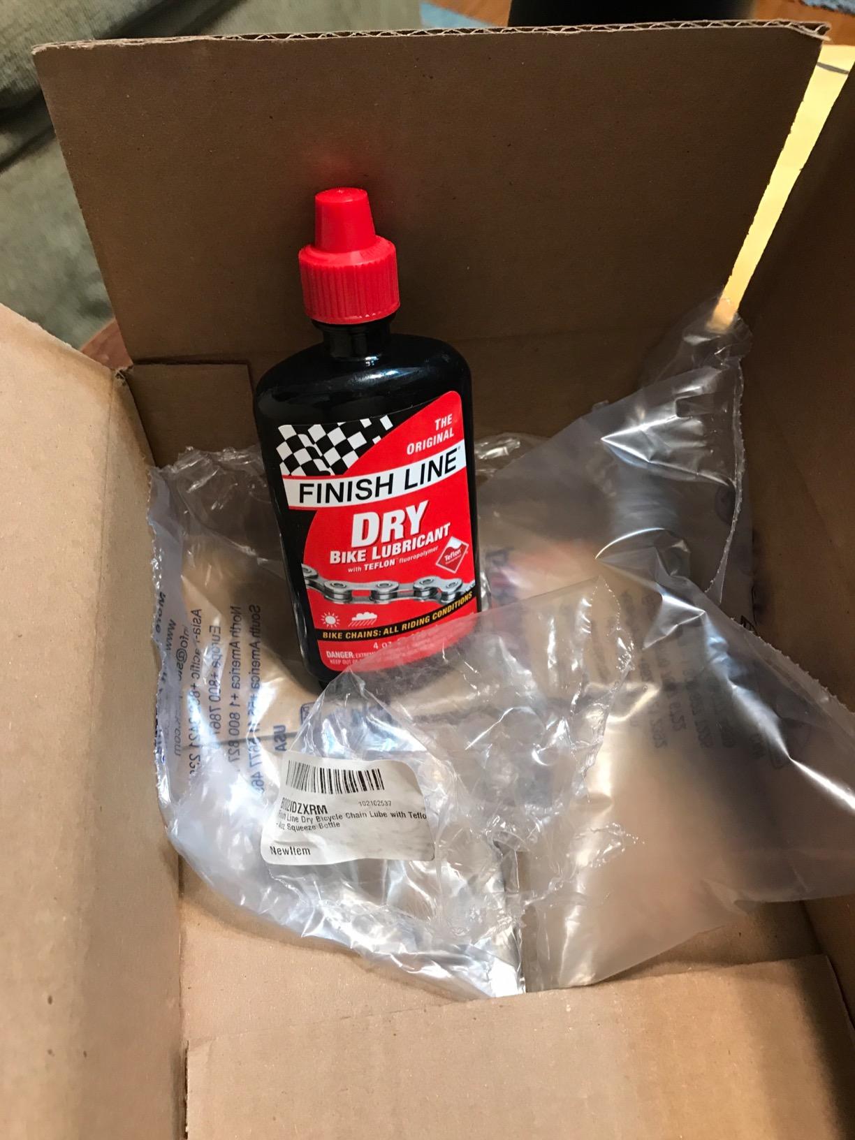 Finish Line Dry Bike Chain Lube - Ceramic Dry-Film Lubricant - Dirt & Dust Resistant customer photo 2