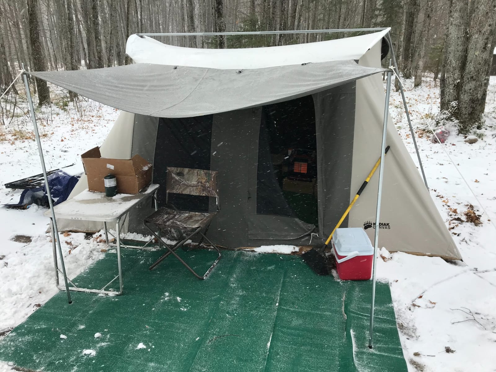 Flex-Bow Deluxe Canvas Camping Tents customer photo 2