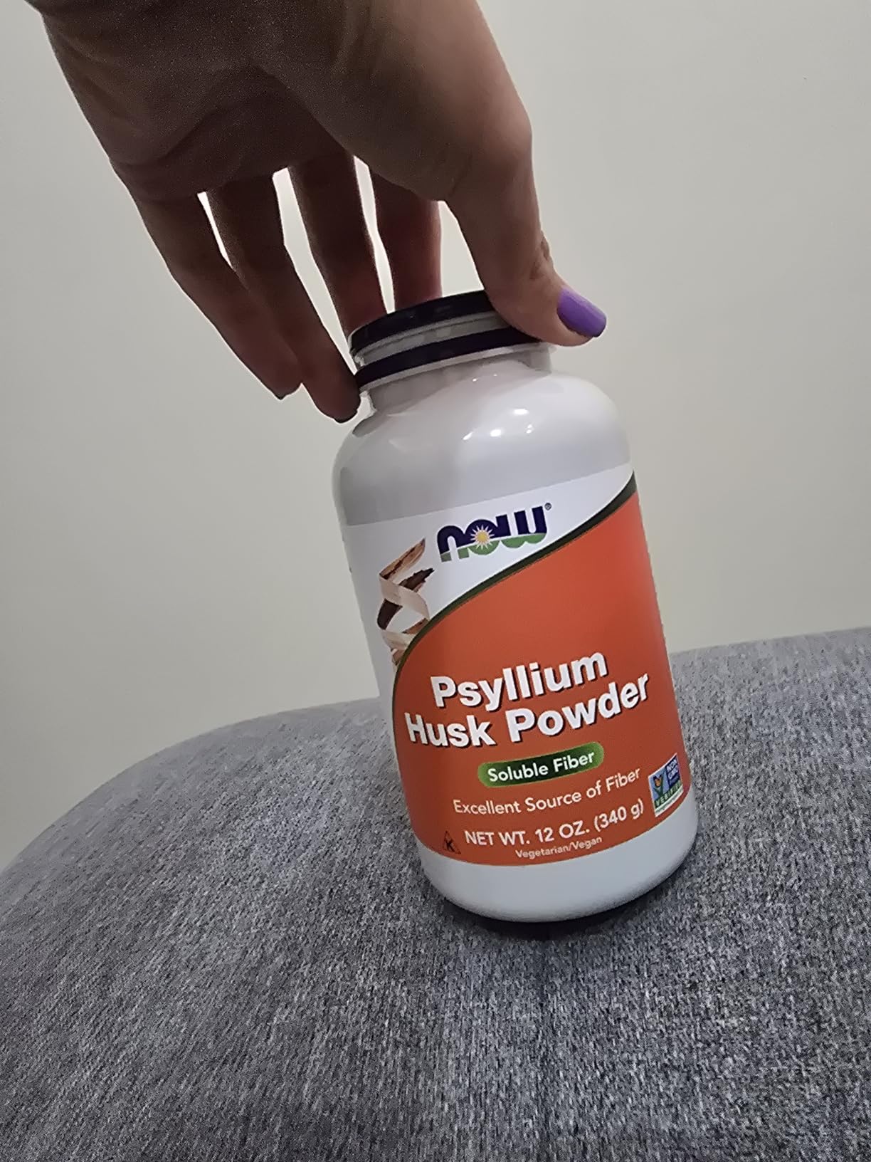 NOW Foods Supplements, Psyllium Husk Powder, Non-GMO Project Verified, Soluble Fiber, 24-Ounce customer photo 2
