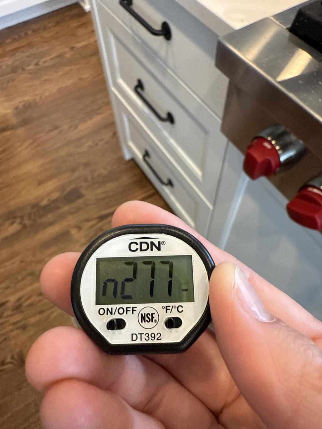 CDN DT392 ProAccurate Digital Food Thermometer, NSF Certified Instant Read Meat Thermometer, Thin Tip Probe for Cooking, Grilling, BBQ, Candy Making & Baking, -50 to 392°F customer photo 1