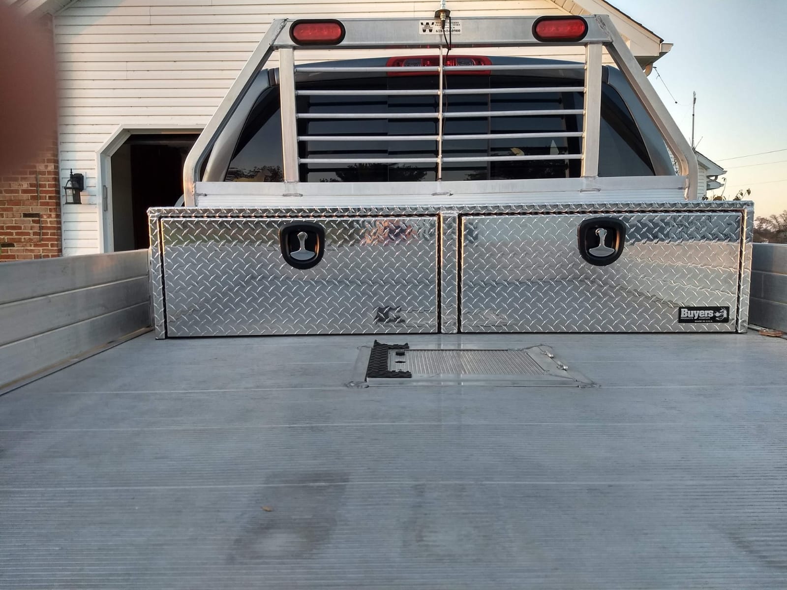 Buyers Products 1701551 72 x 13 x 16 Inch Aluminum Topsider Tool Box | Lightweight Corrosion-Resistant Storage With Dual Drop Doors, Locking Compression Latches And Convenient No-Drill Mounting customer photo 1