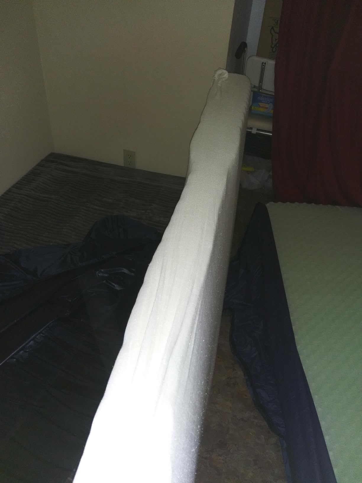 Drive Medical Therapeutic Foam Mattress for Hospital Beds, White | Therapeutic Foam Mattress Offers Supportive Comfort for Hospital Beds and Everyday Home Care Needs and Use customer photo 1