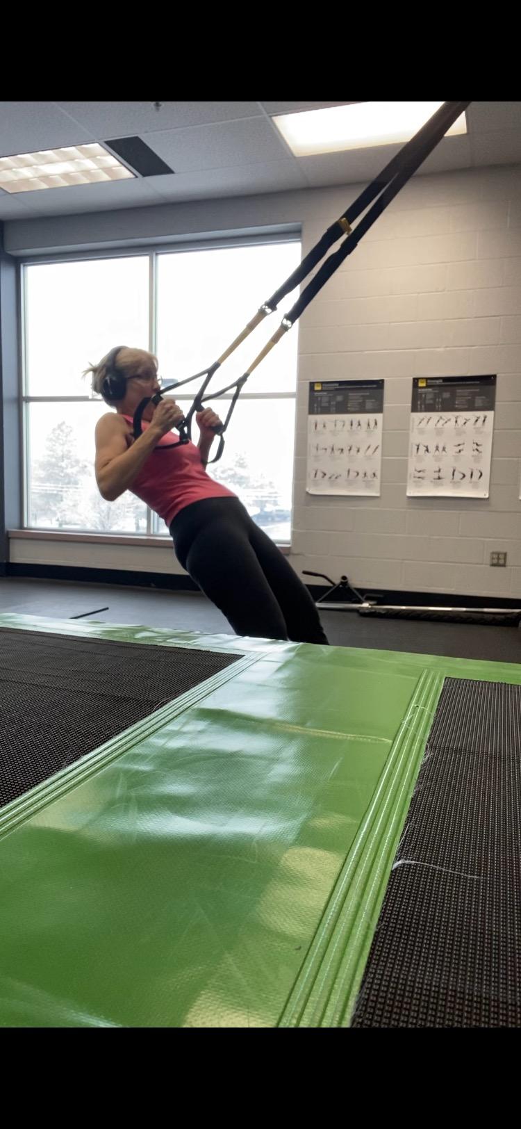 TRX All-In-One Home Gym System - Complete Suspension Training Kit for Strength Training, HIIT & Full-Body Workouts at Home or Outdoors, Includes Indoor & Outdoor Anchors customer photo 1