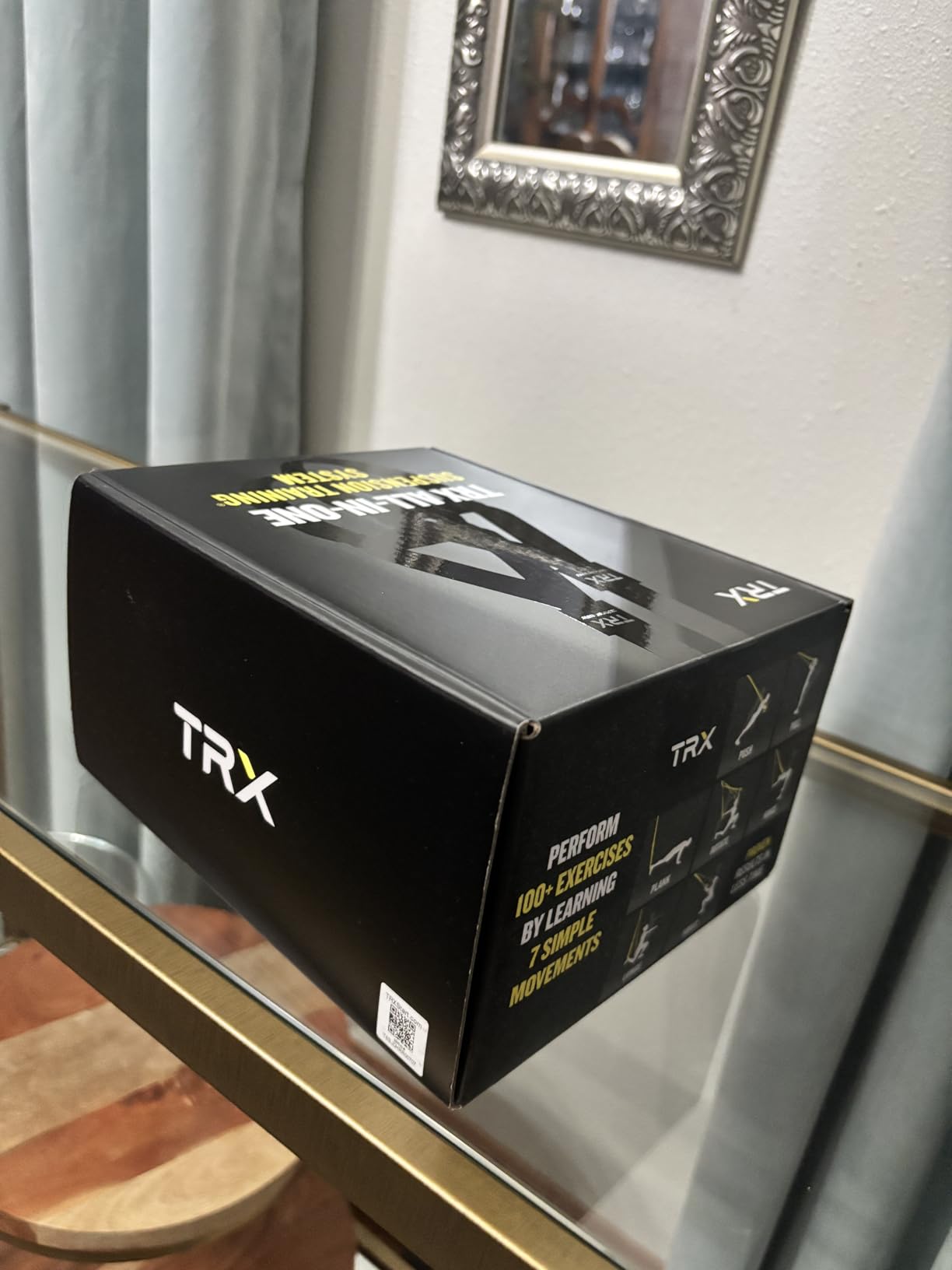 TRX All-In-One Home Gym System - Complete Suspension Training Kit for Strength Training, HIIT & Full-Body Workouts at Home or Outdoors, Includes Indoor & Outdoor Anchors customer photo 2