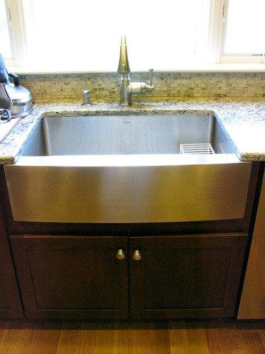 Kraus KHF200-33 Standart PRO Stainless Steel Sink 33 inch Farmhouse Apron Single Bowl 16 gauge customer photo 2