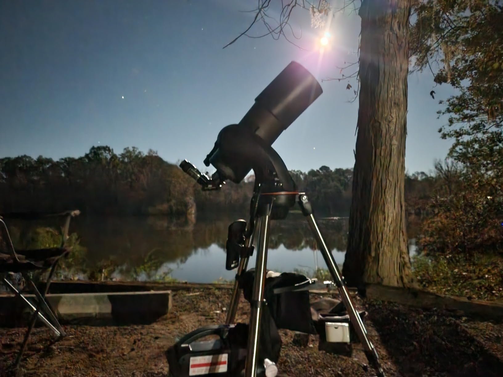 Celestron NexStar 127SLT Maksutov-Cassegrain Computerized GoTo Telescope | Sharp High-Contrast Moon & Planet Views, Easy-to-Use SkyAlign Technology, Great for Backyard Stargazing & Camping, Portable customer photo 1