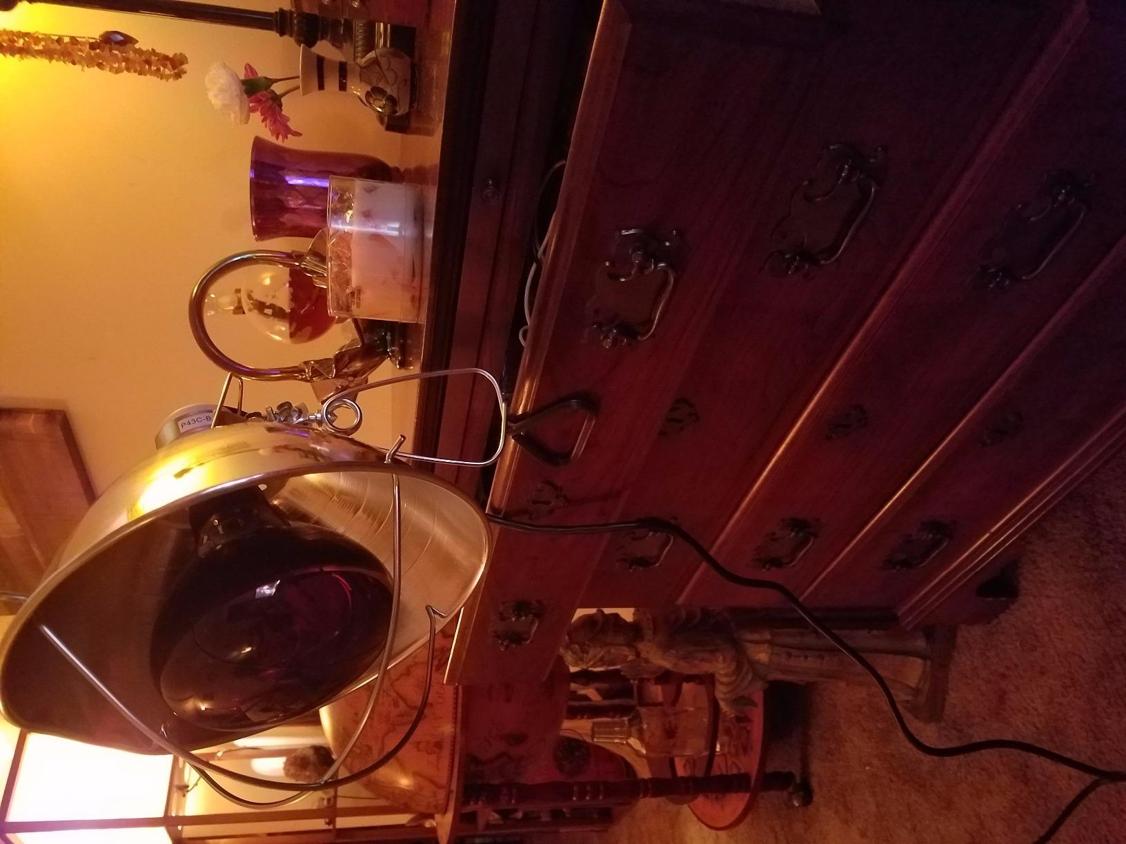 Woods Clamp Lamp with 10 Inch Reflector and Bulb Guard (300 Watt Bulb, 6 Foot Cord) customer photo 1